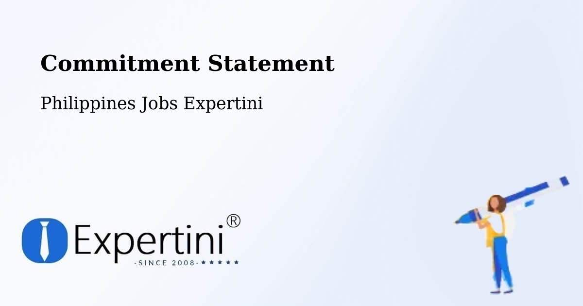 Corporate Commitment – Bolitoc - Philippines Jobs Expertini